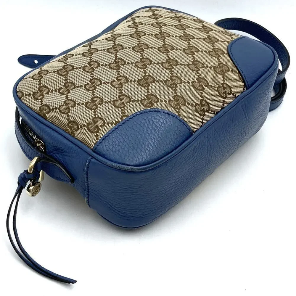GUCCI Brown Leather Shoulder Bag - Picture 4 of 15